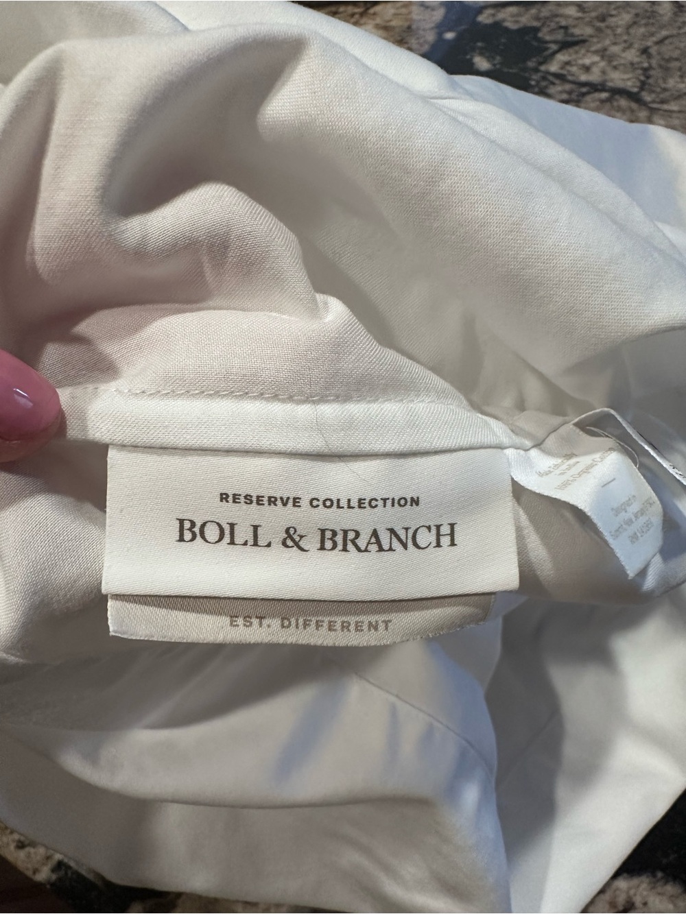 BOLL & BRANCH Reserve sheet set - KING - Picture 8 of 11